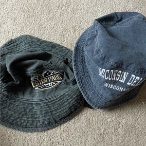 Wisconsin Dells and Estes Park Bucket Hats